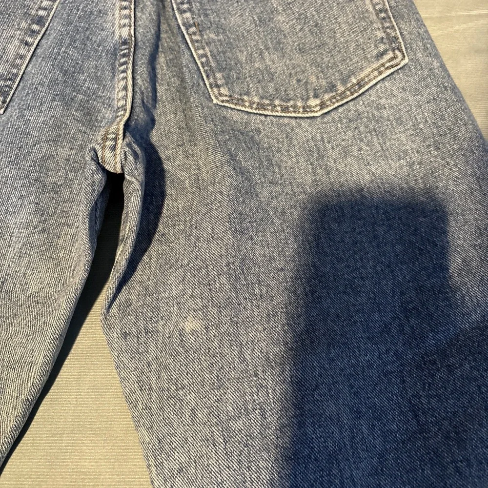 Wrangler Authentic Jeans 16 Husky M Wash Straight Leg Denim 95ERUVW L382-022